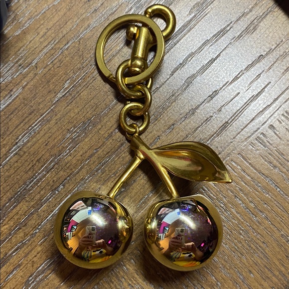 Golden Cherris Bag Charm - Picture 1 of 1